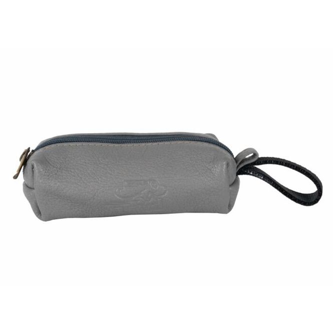 Huvudbild Poop Bag Holder Leather - Grey, Travel